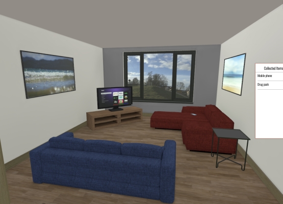 Interactive Crime Scene