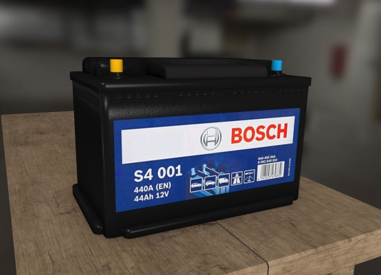 12V battery training animation